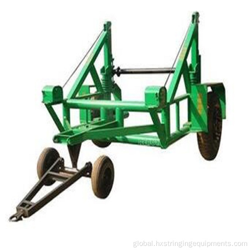  Cable Trailer 5ton Hydraulic Lifting Cable Drum Trailer Supplier